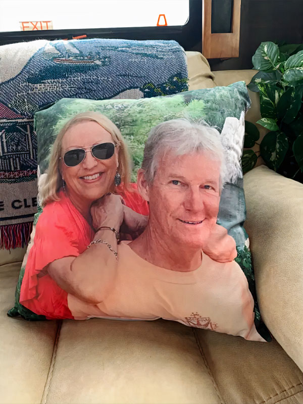 Almohada cuadrada personalizada, foto 3