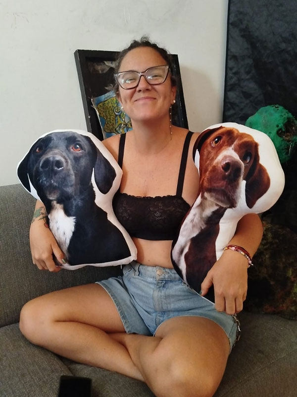 Almohada silueta personalizada, foto 1