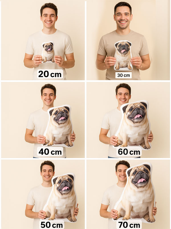 Almohada silueta personalizada, foto 3