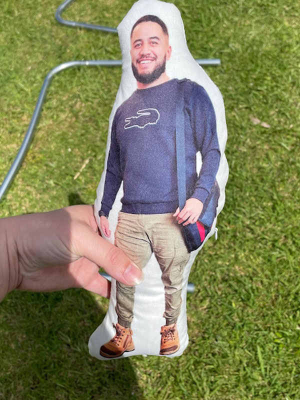 Almohada silueta personalizada, foto 4